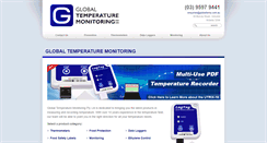 Desktop Screenshot of globaltemp.com.au